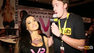 PornhubTV Alby Rydes Interview at eXXXotica 2014 Atlantic City