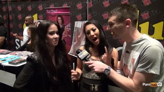 PornhubTV with Asa Akira at eXXXotica 2013