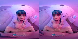 Hot Blue Hair Egirl Adores Your Cock In Her Wet Hole VR Porn
