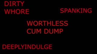 DIRTY DUMB FUCK WHORE (AUDIO ROLEPLAY) DADDY DOM ROUGH FUCKING