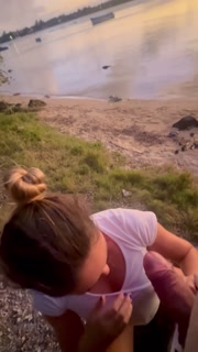 Island Life: Off at Sunset