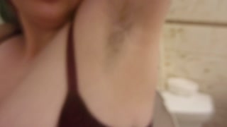 Hairy Girl Smoking Pissing and Fingering her Pussy till she Cums