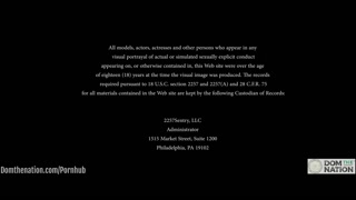 Cum-covered 19 year-old teen bondage slave Lexi Grey crawls to the seesaw for a hard caning