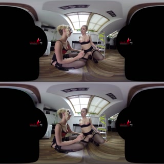 StockingsVR - Slut starring Victoria Puppy and Mandy Paradise
