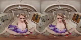 Teen Redhead Princess RAPUNZEL Craves For Big Cock VR Porn