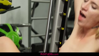 Karups - Tiny Tit Teen Jayden Black Fucked In The Gym