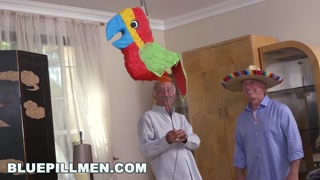 BLUE PILL MEN - Geriatric Dick Slingers Emboldened By Science Fucking Girls A Fraction Of Their Age