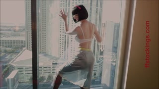 FFstockings - Exhibitionist at the window