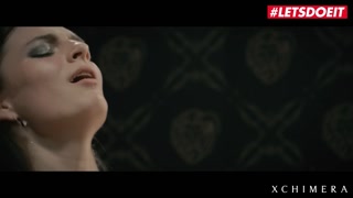 LETSDOEIT - Brunette Secretary Has Passionate Fantasy SEX with Her Boss