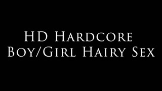 Lesbian with Giant Bush gets Fucked for First Time