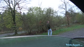 Public Agent Russian hotty loves daylight outdoor sex