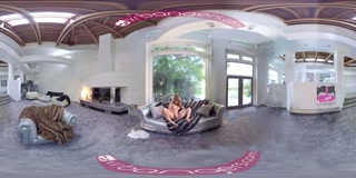 VR Bangers - [360°VR] Redhead Marie McCray puts VIBRATOR on her wet PUSSY