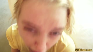 DTFsluts - Petite Teen Chloe Cherry Face Fucked by James Deen First Thing in the Morning