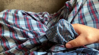Peeing and Masturbating in my Bed Pants