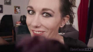 Gorgeous &amp; Sexy Sinn Sage Ties Up Some Lucky Dude To Tease Him!