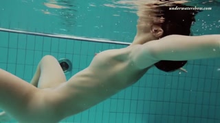 Underwater pure hot erotics with Markova