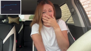 Braless pit stop in the drive thru with my lush on MAX!