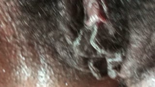 Cumming, Fingering &amp; Peeing all over myself. EXTREME CLOSE UP