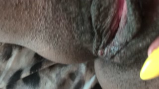 Blowing bubbles out my juicy pussy &amp; Peeing in your mouth.