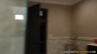 Threesome Fucking with Ebony Amilian Kush