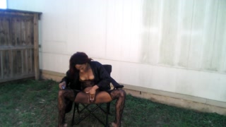 squirting out side caught neighbor watching