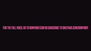 Romy Indy Yellow Forever Hot Babe Pierced Nipples Masturbates