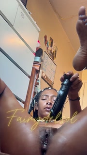 Vibrating Dildo Masturbation