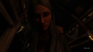 Ebony Beauty grows into Giantess - Part 1