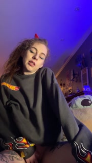 Goth girl JOI, Degrading fetish