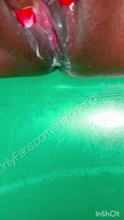 You like it when I use my fingers and creamy