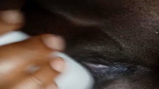 Horny Black College Girl Having So Many Orgasms Infront Of You