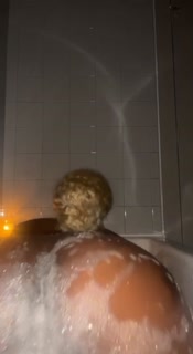 Got caught in the tub by husband