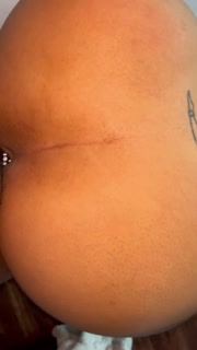 I Put A Butt plug in my ass and let my baby daddy cum on it 🌬️🍑
