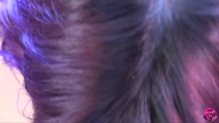 LACEYSTARR - Purple-Haired Pussy Eater