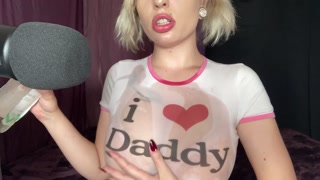 ASMR / Daddy Gets Me Wet... With Oil