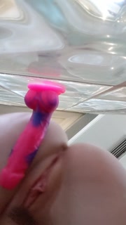 Naughty schoolgirl films dildo fucking for teacher